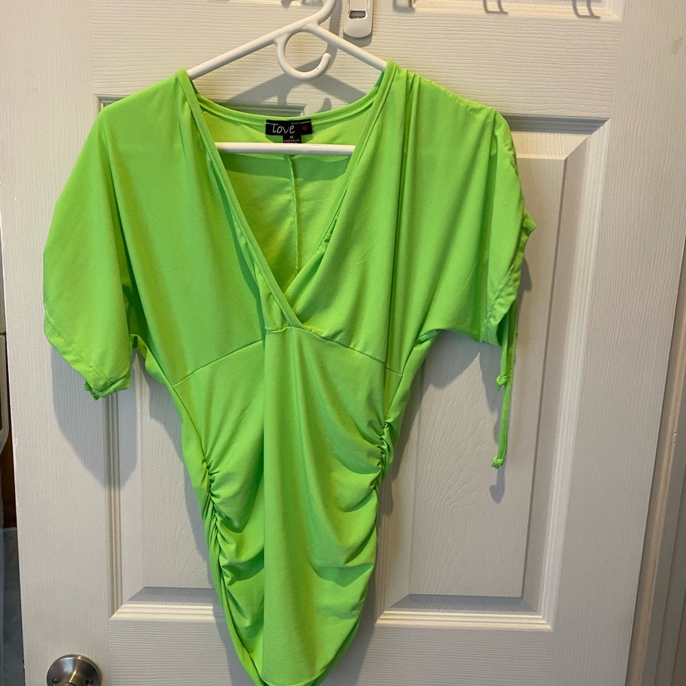 TOVE Lime Green Bodysuit